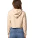 4150 Womens Crop Hoodie in Dust