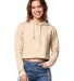 4150 Womens Crop Hoodie in Dust