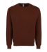 103 Unisex Crewneck Sweatshirt  in Chocolate front view