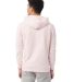 Alternative Apparel 8804PF Adult Eco Cozy Fleece H in Faded pink back view