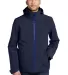 Eddie Bauer EB656    WeatherEdge   3-in-1 Jacket Riv B Ny/Co Bl front view