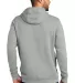 Nike CJ1611  Club Fleece Pullover Hoodie Dark Grey Hthr back view