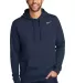 Nike CJ1611  Club Fleece Pullover Hoodie Navy front view