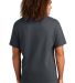 Alstyle 1301 Heavyweight T Shirt by American Appar in Charcoal back view