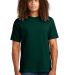 Alstyle 1301 Heavyweight T Shirt by American Appar in Forest front view