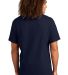 Alstyle 1301 Heavyweight T Shirt by American Appar in True navy back view