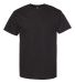 Alstyle 1301 Heavyweight T Shirt by American Appar in Black front view