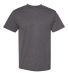 Alstyle 1301 Heavyweight T Shirt by American Appar in Heather charcoal front view