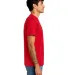 Alstyle 1301 Heavyweight Plain T Shirt by American in Red