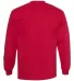 Alstyle 1304 Adult Long Sleeve T Shirt by American Cardinal back view