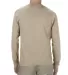 Alstyle 1304 Adult Long Sleeve T Shirt by American Sand back view