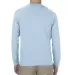Alstyle 1304 Adult Long Sleeve T Shirt by American Powder Blue back view