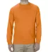 Alstyle 1304 Adult Long Sleeve T Shirt by American Orange front view