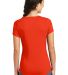 New Era LNEA200 Ladies Series Performance Scoop Te in Deep solid orange