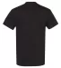 Alstyle 1305 Adult Pocket Tee Black back view