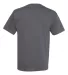 Alstyle 1305 Adult Pocket Tee Charcoal back view