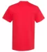 Alstyle 1305 Adult Pocket Tee Red back view