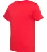 Alstyle 1305 Adult Pocket Tee Red side view