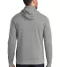 New Era NEA511     Tri-Blend Fleece Full-Zip Hoodi Shadow Grey He back view