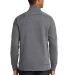 New Era NEA512     Tri-Blend Fleece 1/4-Zip Pullov Shadow Grey He back view