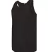 Alstyle 1307 Adult Tank Top Black side view