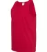 Alstyle 1307 Adult Tank Top Cardinal side view