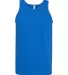 Alstyle 1307 Adult Tank Top Royal front view