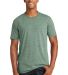 New Era NEA130     Tri-Blend Performance Crew Tee in Dark green