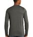 New Era NEA201     Series Performance Long Sleeve  Graphite back view
