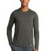 New Era NEA201     Series Performance Long Sleeve  Graphite front view