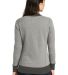 New Era LNEA503     Ladies French Terry Baseball F Lt Grph Tw/Gph back view