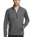 New Era NEA523     Venue Fleece 1/4-Zip Pullover Graphite front view