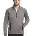 New Era NEA523     Venue Fleece 1/4-Zip Pullover Shadow Grey front view