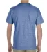 Alstyle 1701 Adult T Shirt by American Apparel Heather Royal back view