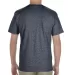 Alstyle 1701 Adult T Shirt by American Apparel Heather Navy back view
