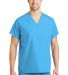 Cornerstone SCRUBTOP Unisex V-neck Scrub Top in Turquoise