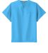 Cornerstone SCRUBTOP Unisex V-neck Scrub Top in Turquoise