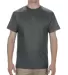 1901 ALSTYLE Adult Short Sleeve Tee Charcoal front view