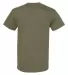 1901 ALSTYLE Adult Short Sleeve Tee Military Green back view