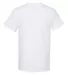 1901 ALSTYLE Adult Short Sleeve Tee White back view