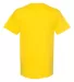 1901 ALSTYLE Adult Short Sleeve Tee Yellow back view