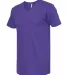 5300 ALSTYLE Adult V-neck Tee Purple side view