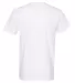 5300 ALSTYLE Adult V-neck Tee White back view
