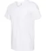 5300 ALSTYLE Adult V-neck Tee White side view