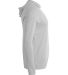 A4 N3409 - Cooling Performance Long Sleeve Hooded  in Silver side view
