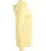 A4 N3409 - Cooling Performance Long Sleeve Hooded  LIGHT YELLOW side view