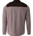A4 N4014 - The Element 1/4 Zip Graphite/Black back view
