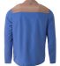 A4 N4014 - The Element 1/4 Zip Royal/Graphite back view
