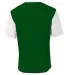 A4 N3016 - Legend Soccer Jersey in Forest/ white back view