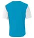A4 N3016 - Legend Soccer Jersey in Electrc blu/ wht back view